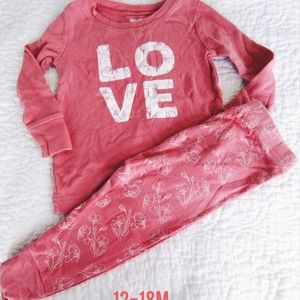Baby girl pajamas 12-18 Months
